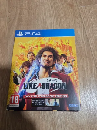 Yakuza: Like a Dragon PS4 Steelbook