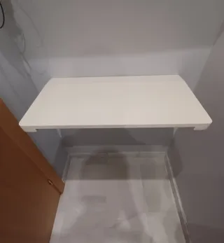 Tavolo da scrivania pieghevole in legno massello