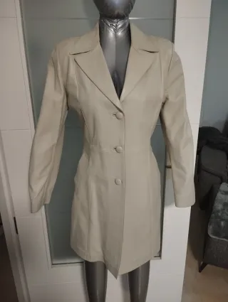 Chaqueta de piel de cordero hecha a medida Talla S