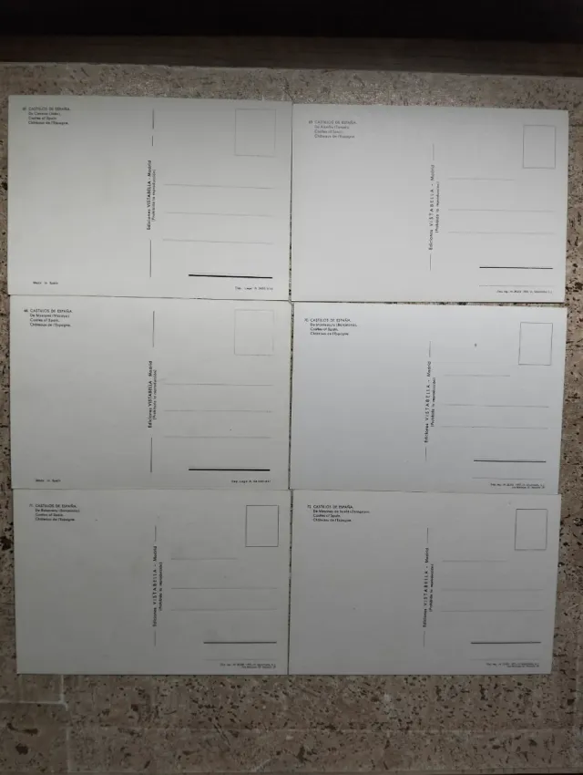 Cartoline Castelli Spagna (31)