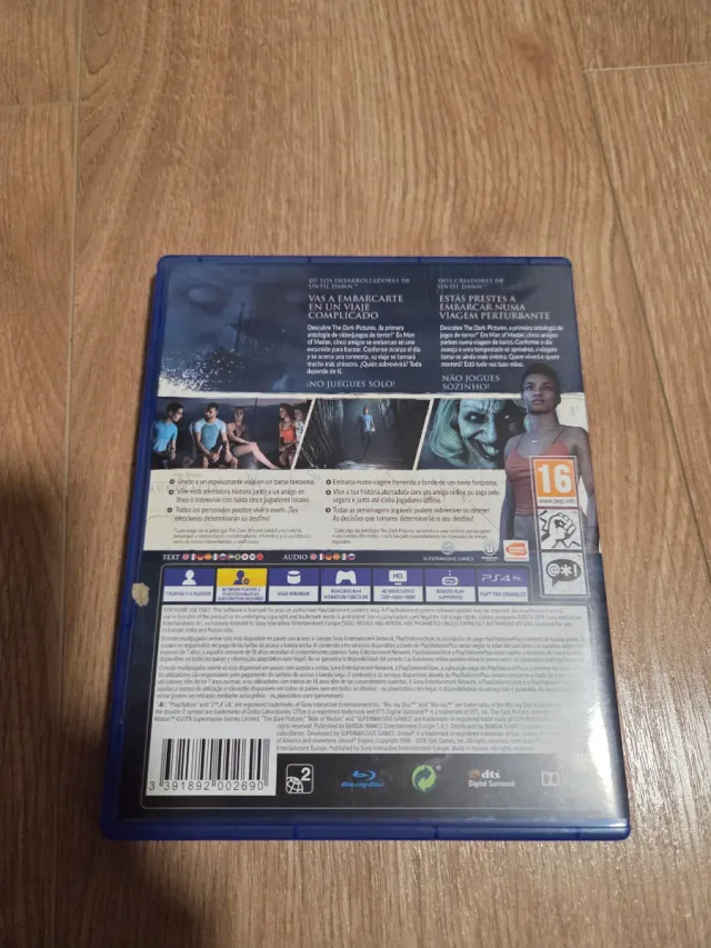 PS4 Man of Medan - The Dark Pictures