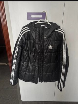 Chaqueta Adidas Negra con Rayas