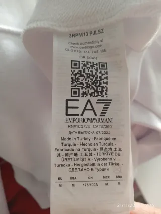 Sudadera Emporio Armani