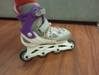 Patines Decathlon Talla 32-35 extensibles.