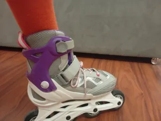 Patines Decathlon Talla 32-35 extensibles.