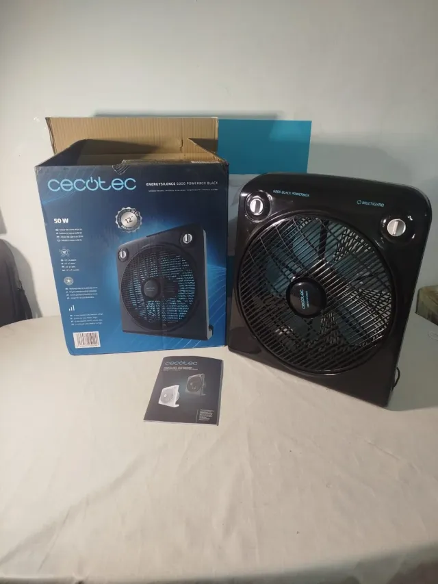 Cecotec EnergySilence 6000 Ventilador Negro