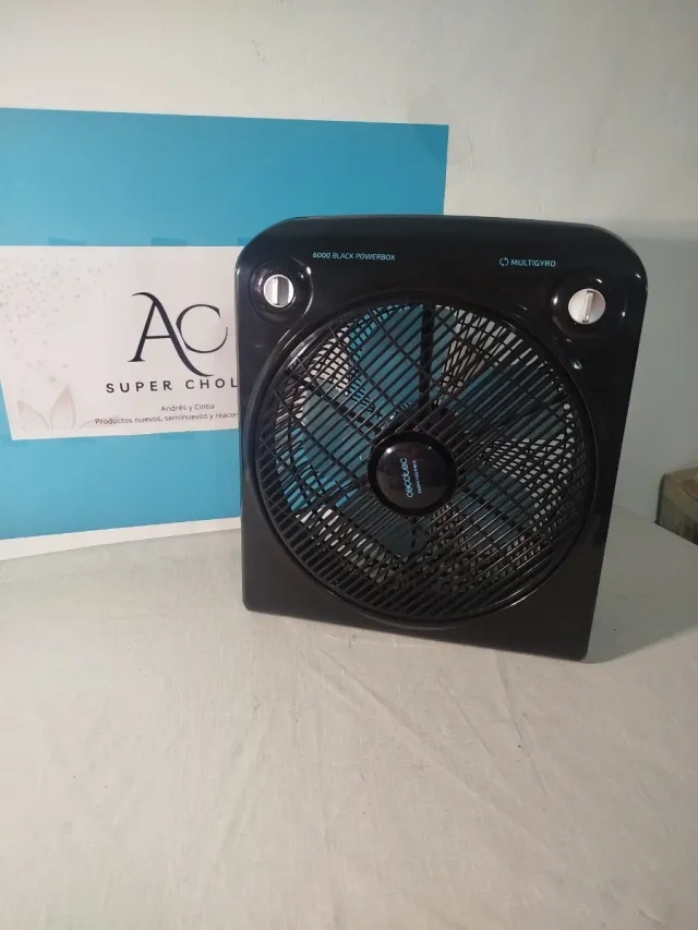 Cecotec EnergySilence 6000 Ventilador Negro