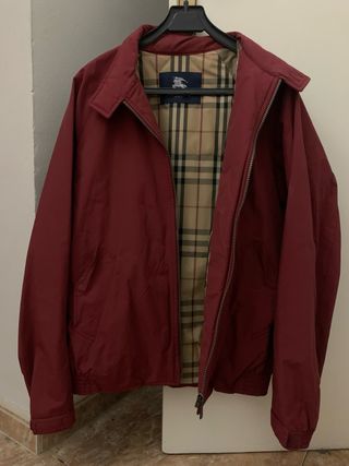 Chaqueta Bomber Burberry Roja