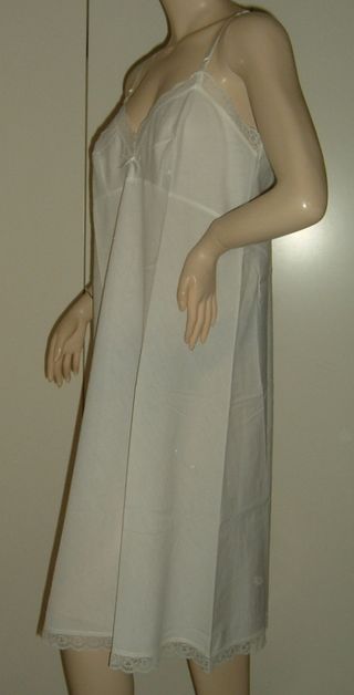 Sottoveste vintage in policotone taglia XL