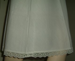 Sottoveste vintage in policotone taglia XL