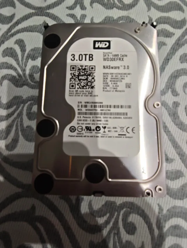 2 Discos Duros WD 3TB NAS