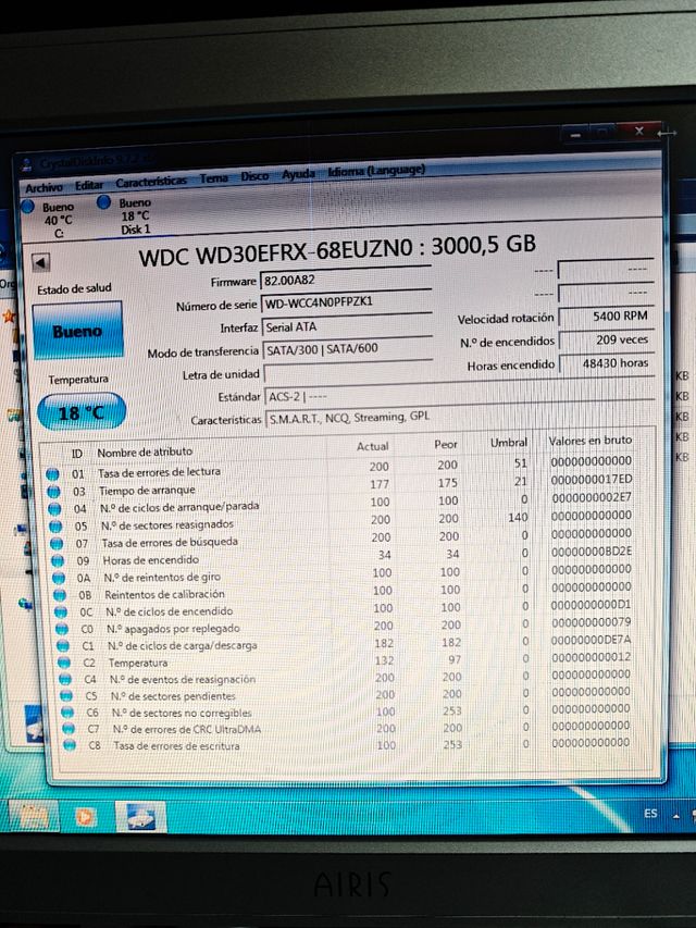 2 Discos Duros WD 3TB NAS