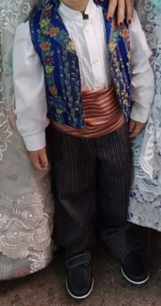 Traje Fallera Niño 5-6 Años