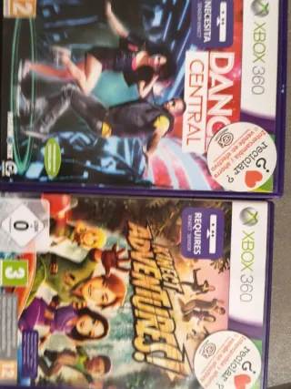 Xbox 360 Negra + Kinect + Mandos + Juegos