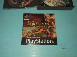 The Legend of Dragoon PS1 PAL Español