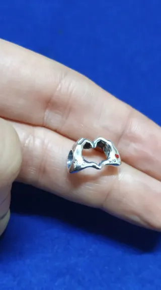 Charm Manos Corazón Amor Pareja Pulsera Pandora