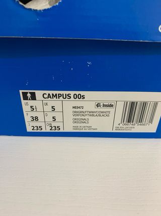 Adidas Campus 00s Dark Green N38