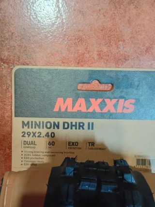 Cubierta Maxxis Minion DHR II 29x2.40