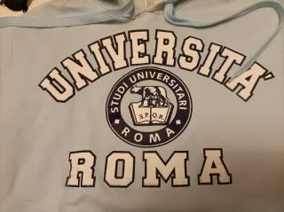 Sudadera Universitaria Roma Azul