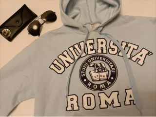Sudadera Universitaria Roma Azul
