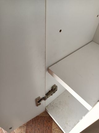 Specchiera con cornice in legno e vetro