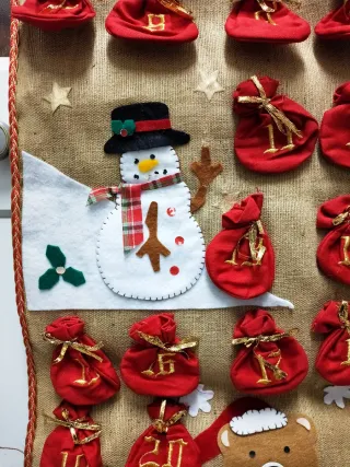 Calendario Navidad Artesanal