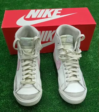 Zapatillas Nike Blazer Mid 77 Rosa Blanco