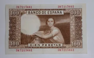100 Pesetas 1953 Serie 3K72