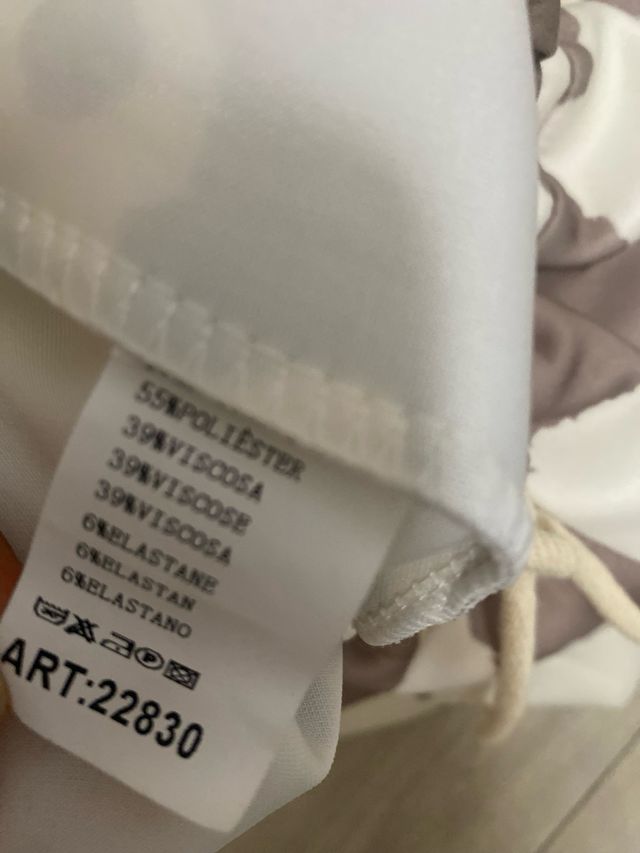 Pantalones estampado vaca