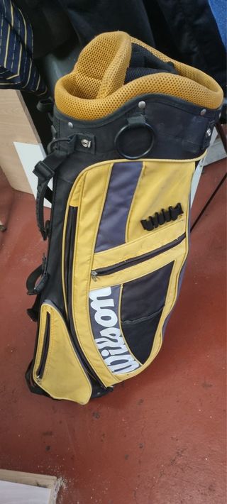 Bolsa de golf Wilson amarilla y negra
