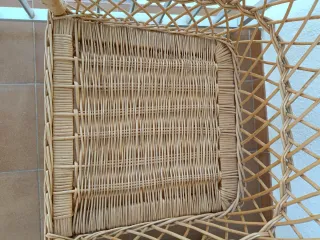 2 Sedie/Poltrone in Vimini