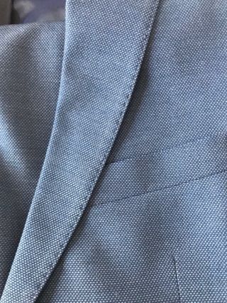 Traje Zara T.48 Azul