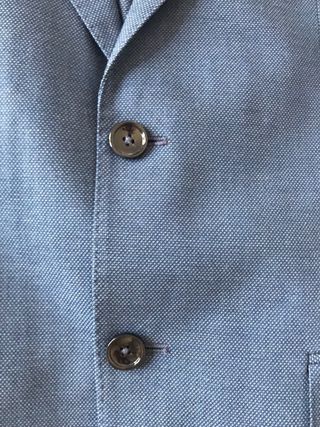 Traje Zara T.48 Azul