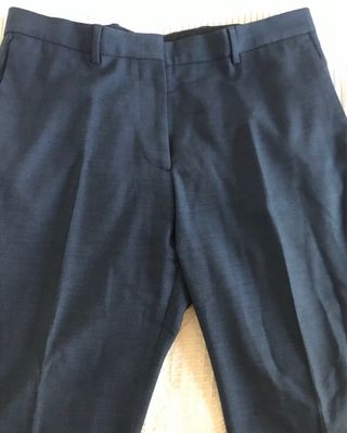 Traje Zara T.48 Azul