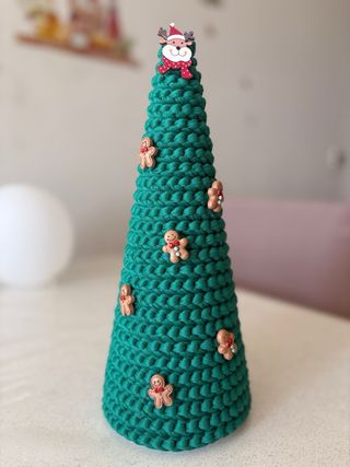 Albero Natale Uncinetto Decorato