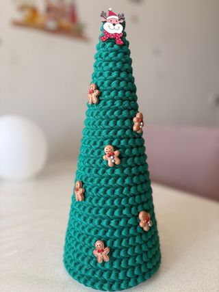 Albero Natale Uncinetto Decorato