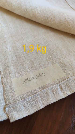 Lenzuolo 1 piazza e mezza in Canapa e Lino