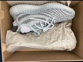 Adidas Yeezy Boost 350 V2 Gris Rojo Celeste