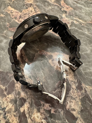 Orologio Lige Automatico Nero Oro