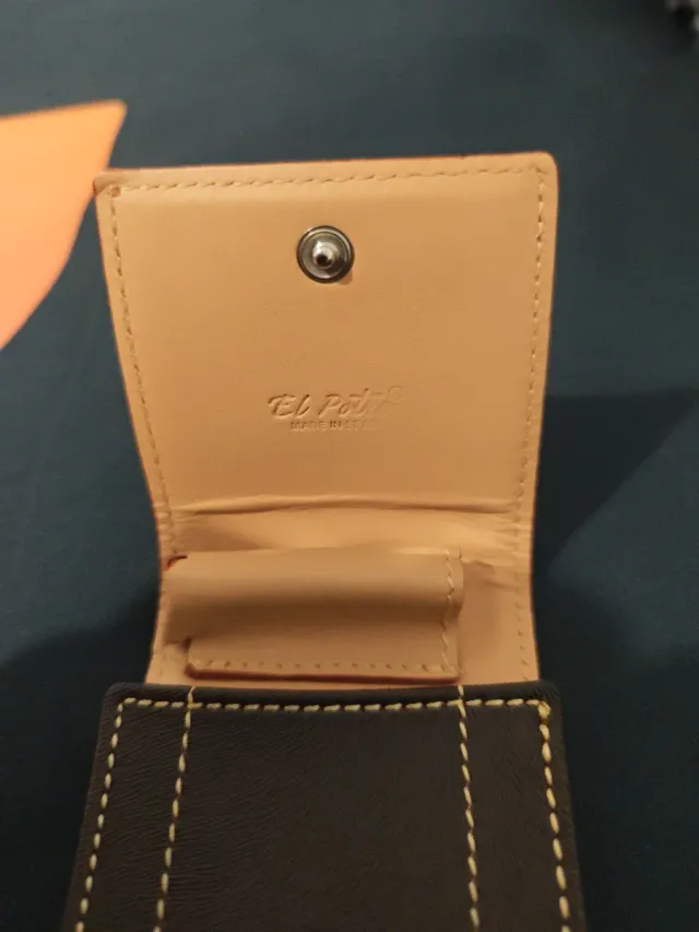 Portasigarretti in pelle marrone El Potro Nuova