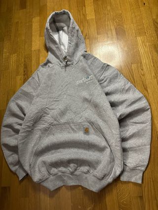 Sudadera Carhartt Gris Vintage 90s Y2K