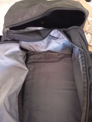 Mochila de deporte negra