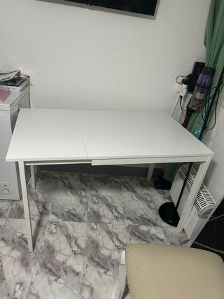 Mesa Comedor IKEA Blanca Madera