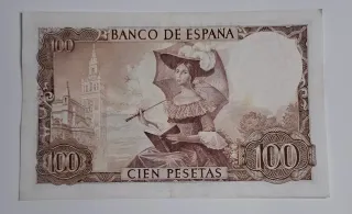 100 Pesetas 1965 Serie T447