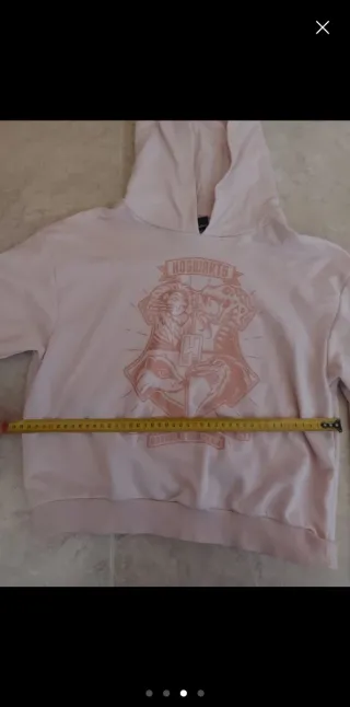 Sudadera Hogwarts Niña Rosa Harry Potter