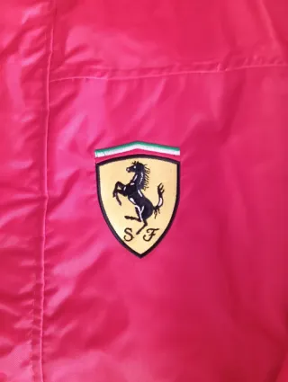 Giacca a vento Ferrari vintage rossa