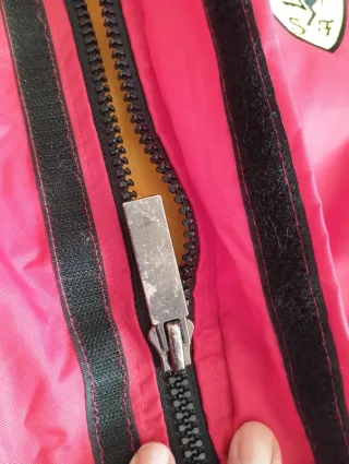 Giacca a vento Ferrari vintage rossa