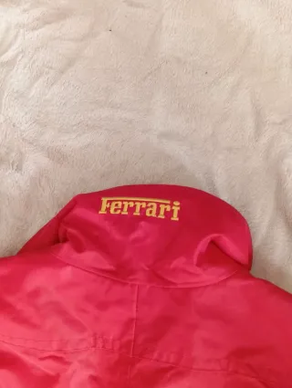Giacca a vento Ferrari vintage rossa