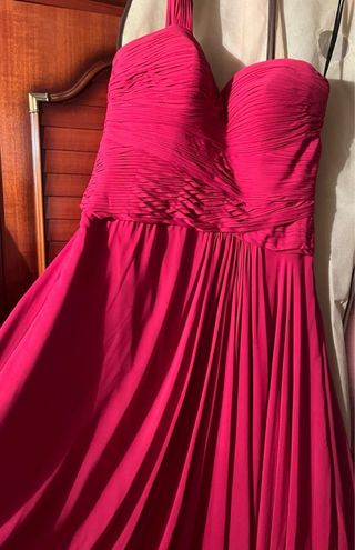 Vestido de fiesta rosa/rojo