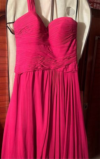 Vestido de fiesta rosa/rojo
